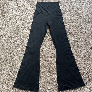 Aerie Black Flared Leggings
